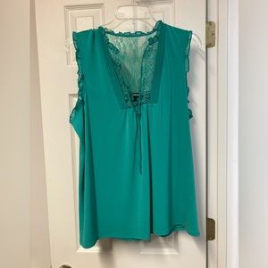 Teal Express tank size large